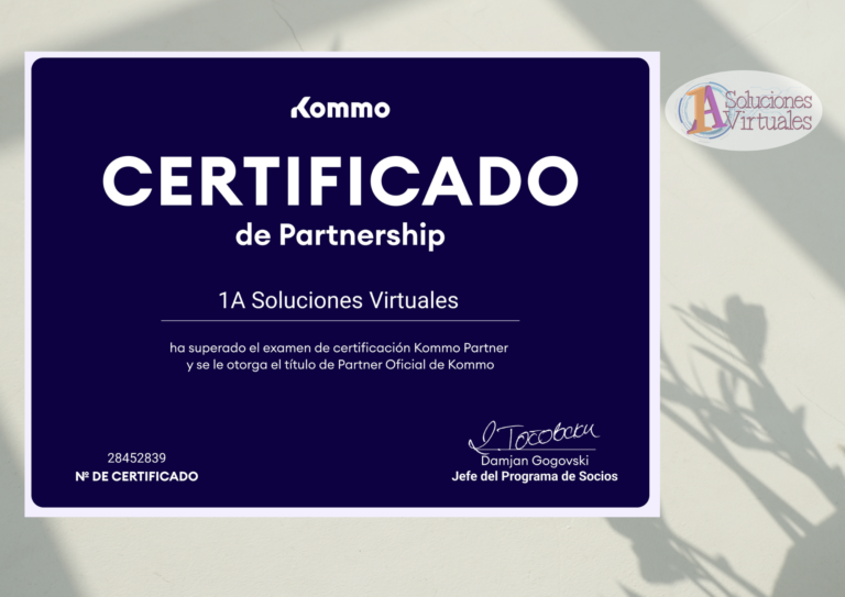 Certificado socio oficial